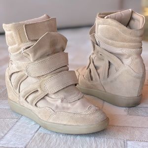 Monica Corte Wedge Heel Sneaker